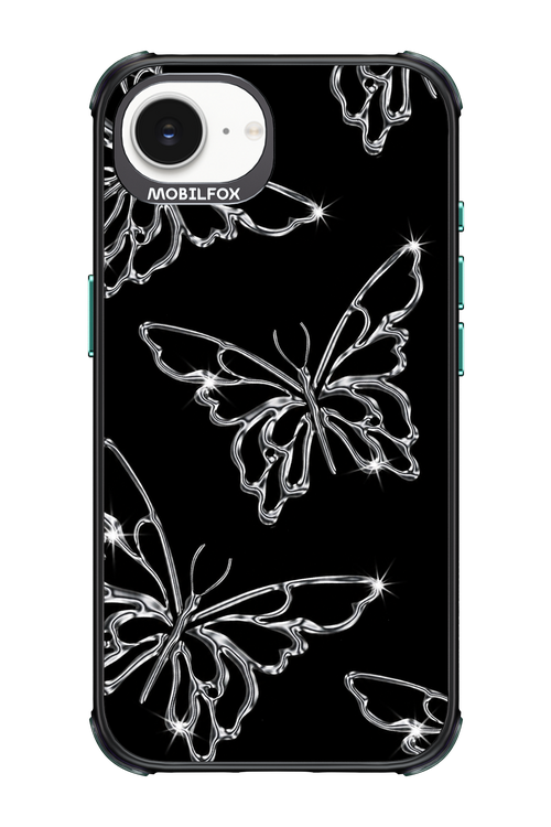 Silver Butterfly 2.0 - Apple iPhone 16e