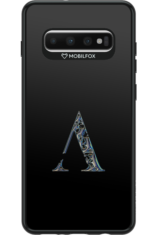 ⁠ ⁠Azteca A Chrome Logo - Samsung Galaxy S10+