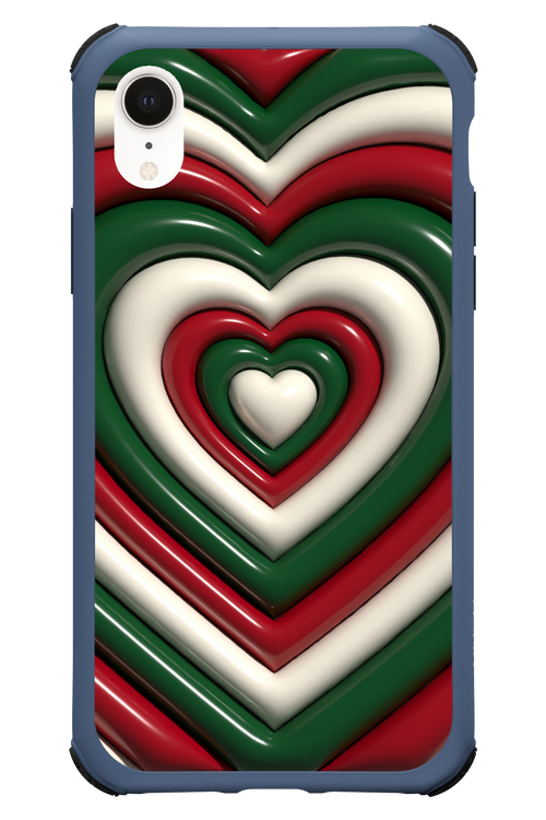 XMAS Hearts - Apple iPhone XR