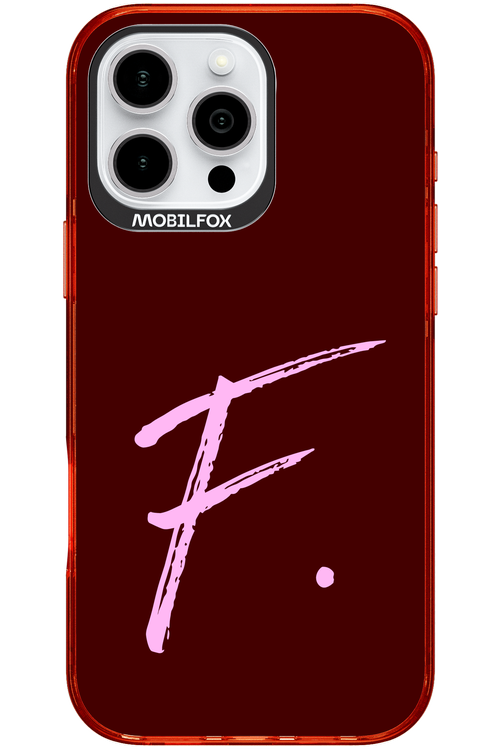 (Dark Blush) F 2.0 - Apple iPhone 16 Pro Max