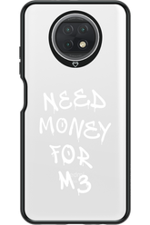 Need M3 Transparent White - Xiaomi Redmi Note 9T 5G