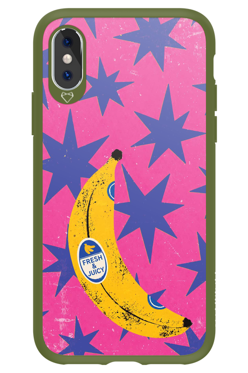 BANANA POP BLUE 2.0 - Apple iPhone X