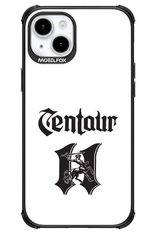 Centaur Logo White 2.0 - Apple iPhone 15 Plus