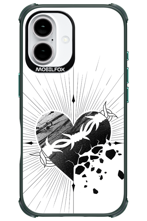 Fekete Szív 2.0 - Apple iPhone 16