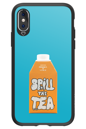 Yellow Splash - Apple iPhone X