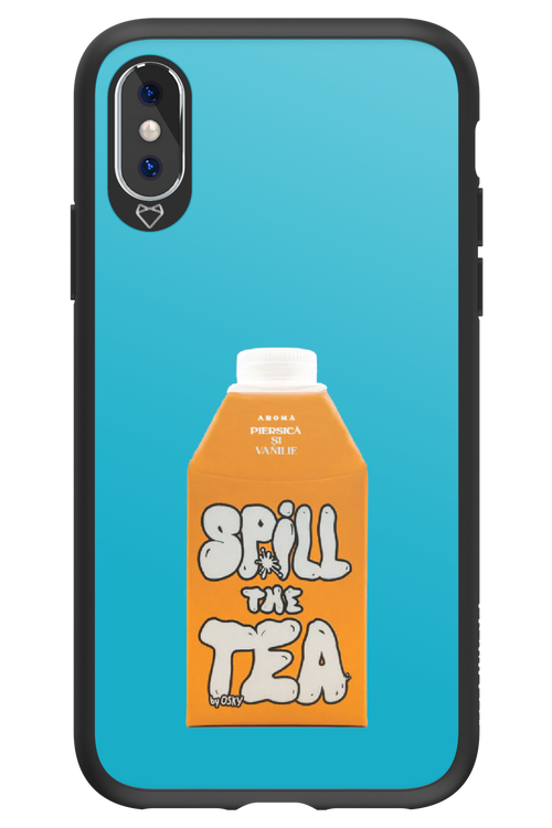 Yellow Splash - Apple iPhone X