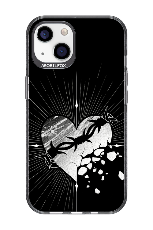 Fehér Szív - Apple iPhone 13