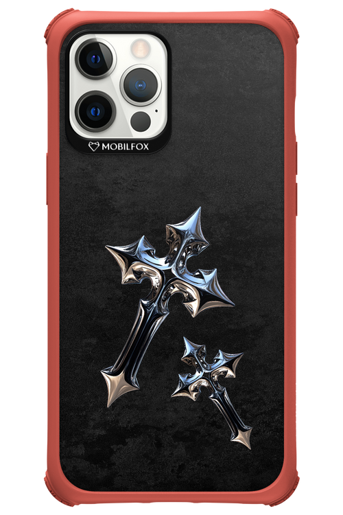Chrome Crosses 2.0 - Apple iPhone 12 Pro Max