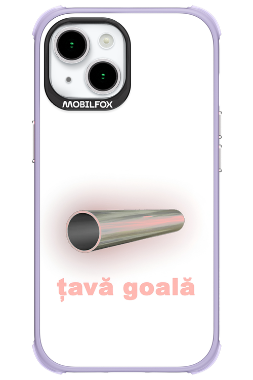 Țavă Goală Pink 2.0 - Apple iPhone 15