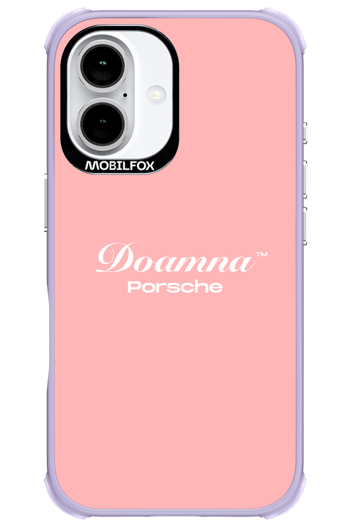 Doamna Porsche (pink) - Apple iPhone 16