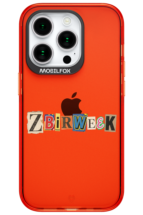 Zbirweek (transparent) 2.0 - Apple iPhone 15 Pro