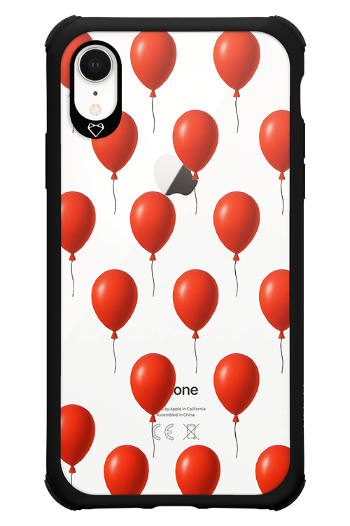 Red Balloons - Apple iPhone XR