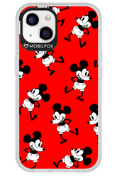 Iconic Mouse (red pattern) - Apple iPhone 13