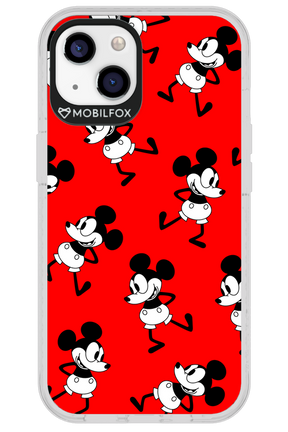 Iconic Mouse (red pattern) - Apple iPhone 13