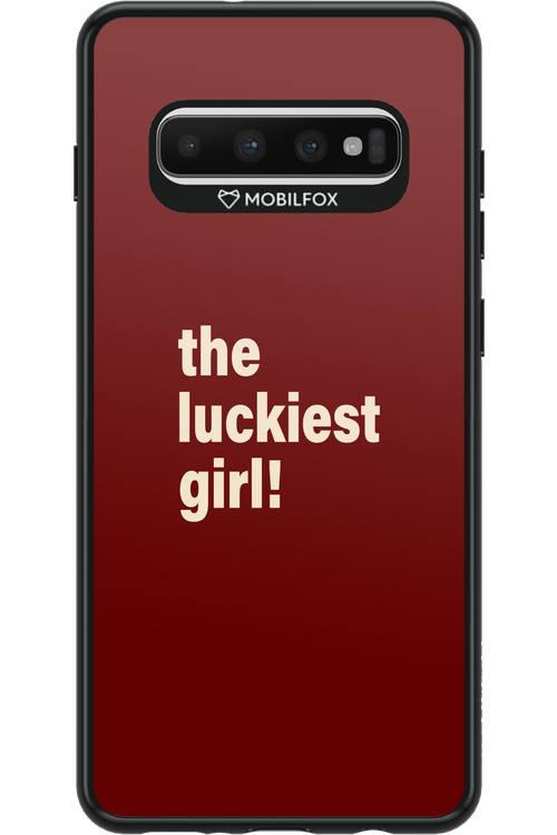 The Luckiest Girl - Samsung Galaxy S10+