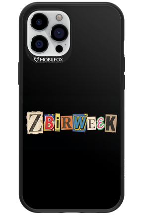 Zbirweek (black) 2.0 - Apple iPhone 12 Pro Max