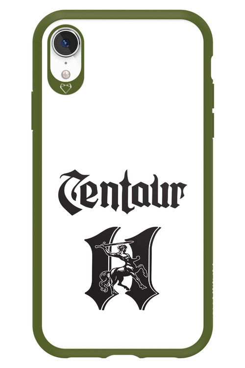 Centaur Logo White 2.0 - Apple iPhone XR
