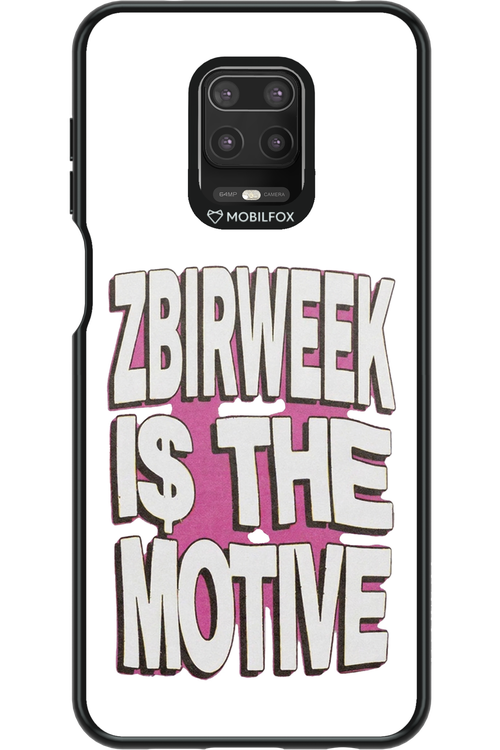 Motive (white) 2.0 - Xiaomi Redmi Note 9 Pro