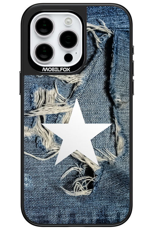 Star Denim Mirror - Apple iPhone 15 Pro Max