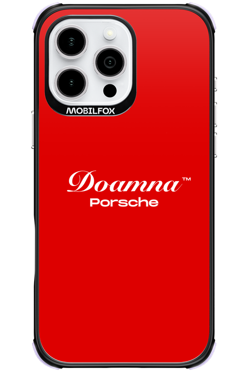 Doamna Porsche (red) - Apple iPhone 16 Pro Max