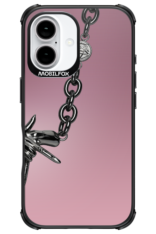 Chain dreapta roz 2.0 - Apple iPhone 16