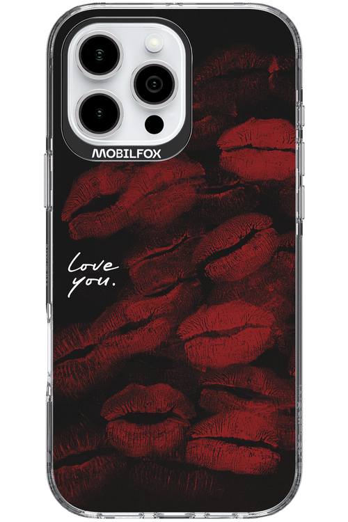 LOVE U BLACK 2.0 - Apple iPhone 16 Pro Max
