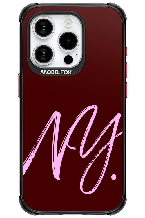 (Dark Blush) NY 2.0 - Apple iPhone 15 Pro