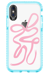 Pink Bow - Apple iPhone XS