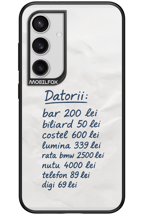 The List - Samsung Galaxy S24