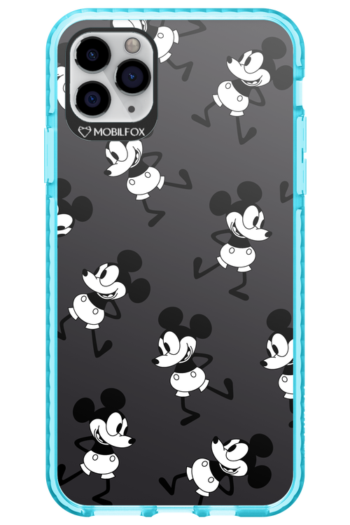 Iconic Mouse (antracite pattern) - Apple iPhone 11 Pro Max
