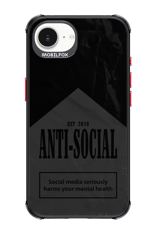 ANTI-SOCIAL (BLVCK) 2.0 - Apple iPhone 17e
