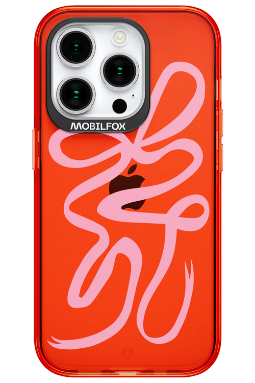 Pink Bow - Apple iPhone 15 Pro