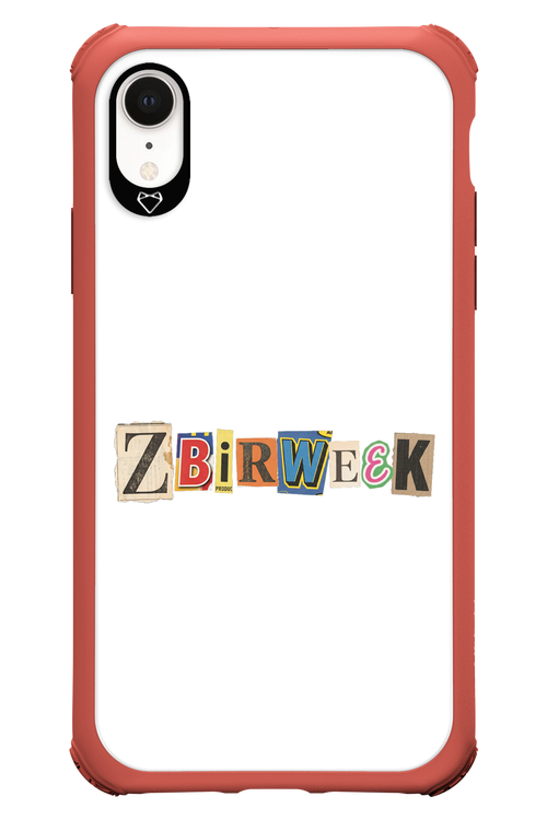 Zbirweek (white) 2.0 - Apple iPhone XR