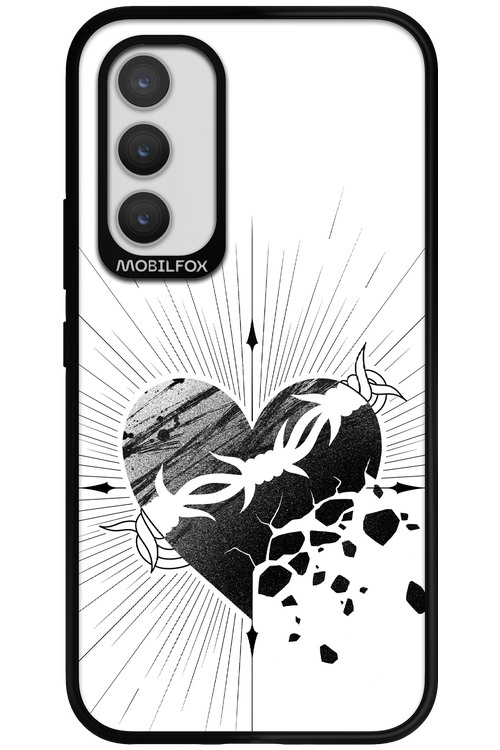 Fekete Szív - Samsung Galaxy A34