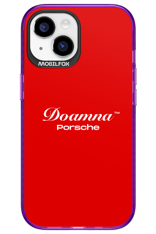 Doamna Porsche (red) - Apple iPhone 15