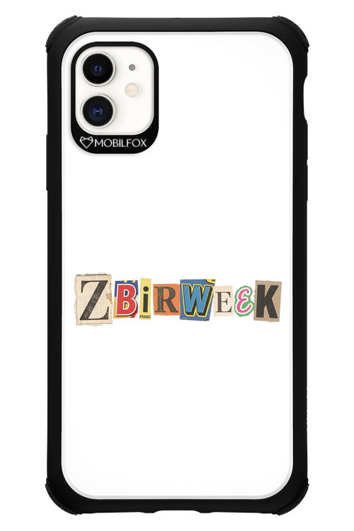 Zbirweek (white) 2.0 - Apple iPhone 11