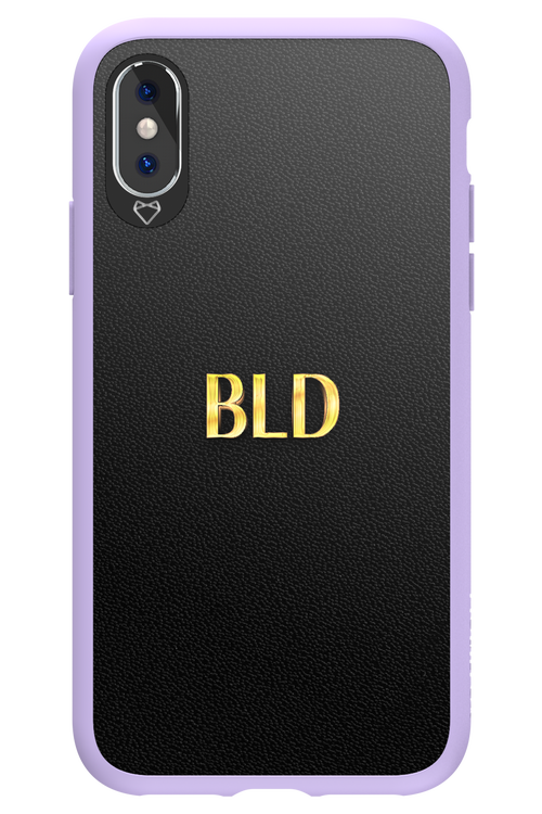 BLD GOLD LOGO - Apple iPhone X
