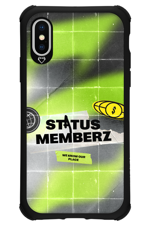 Status Memberz - Apple iPhone X