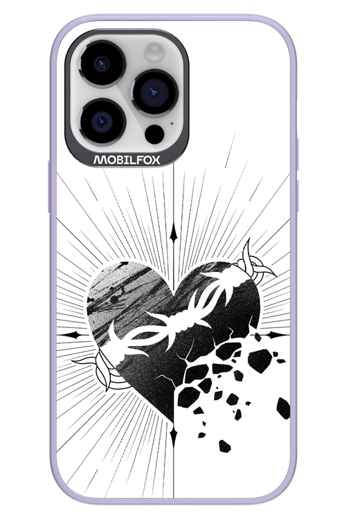 Fekete Szív 2.0 - Apple iPhone 14 Pro Max