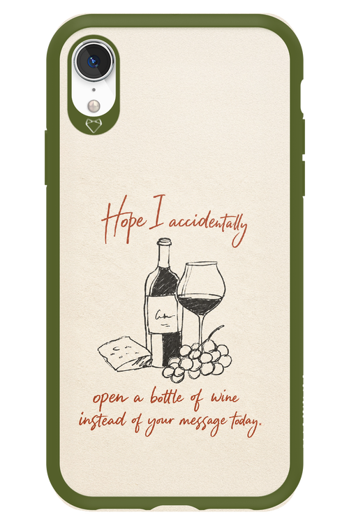 Bottle of wine 2.0 - Apple iPhone XR