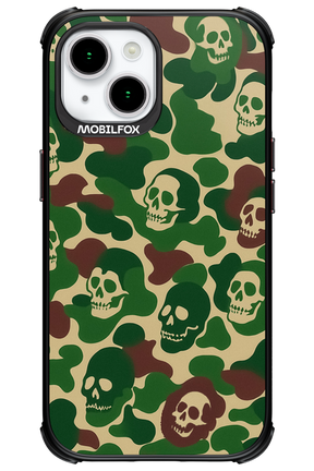 Camo Skull - Apple iPhone 15