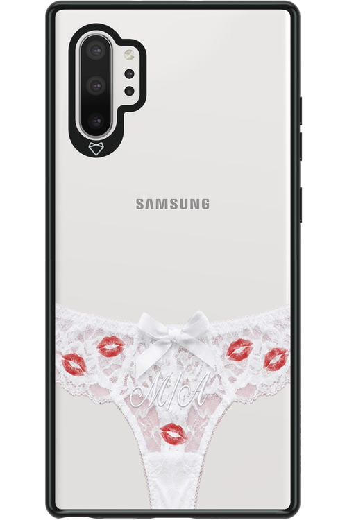 White Panties Transparent 2.0 - Samsung Galaxy Note 10+