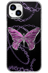 Butterfly Necklace - Apple iPhone 15 Plus