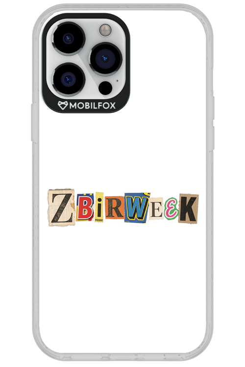Zbirweek (white) 2.0 - Apple iPhone 13 Pro Max