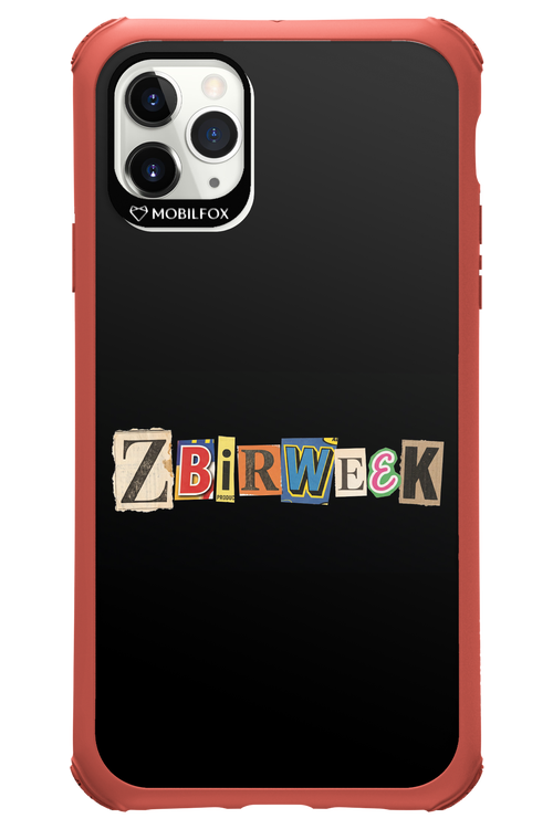 Zbirweek (black) 2.0 - Apple iPhone 11 Pro Max