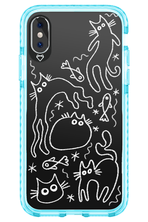 CHALK_CATS 2.0 - Apple iPhone XS