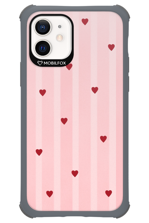 Red Little Hearts 2.0 - Apple iPhone 12