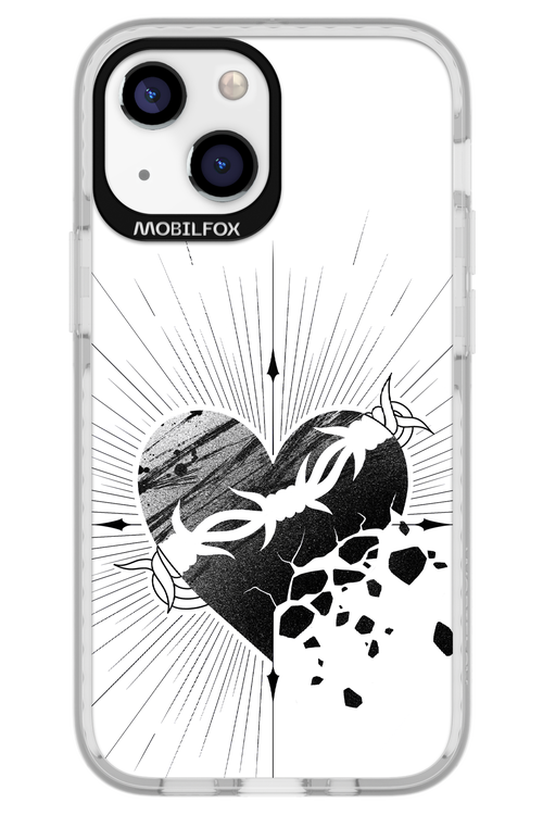 Fekete Szív 2.0 - Apple iPhone 13 Mini