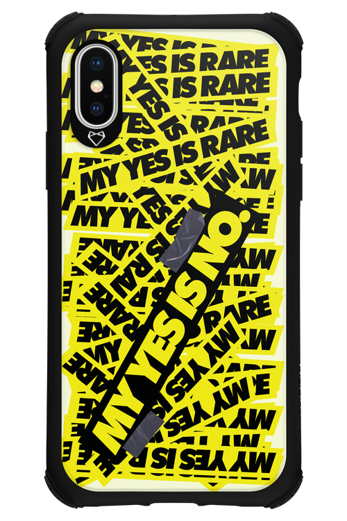 My yes is no 2.0 - Apple iPhone X