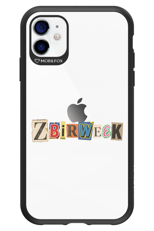 Zbirweek (transparent) 2.0 - Apple iPhone 11
